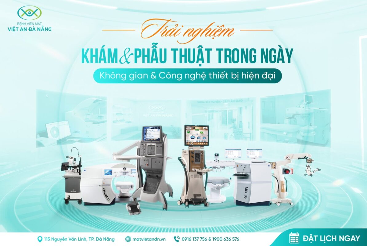 Hệ thống công nghệ và thiết bị nhãn khoa hiện đại