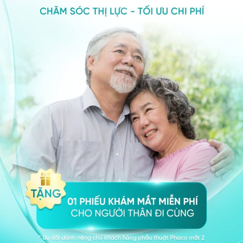 Ưu đãi phaco dành cho khách hàng phẫu thuật mắt 2.