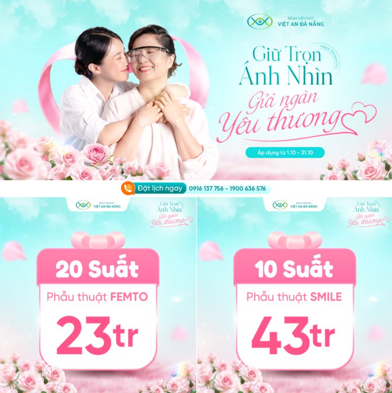 Ưu đãi tháng 10 tri ân phái đẹp